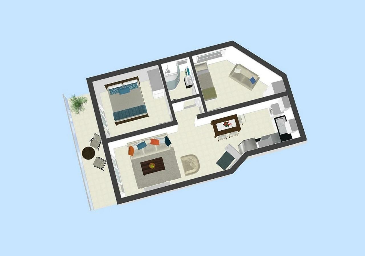 Lighthouse By The Sea Lovely 2Bdr Apartment Paphos Exteriör bild